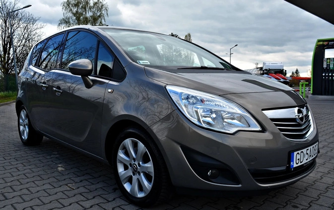 Opel Meriva cena 27900 przebieg: 178000, rok produkcji 2013 z Lewin Brzeski małe 232